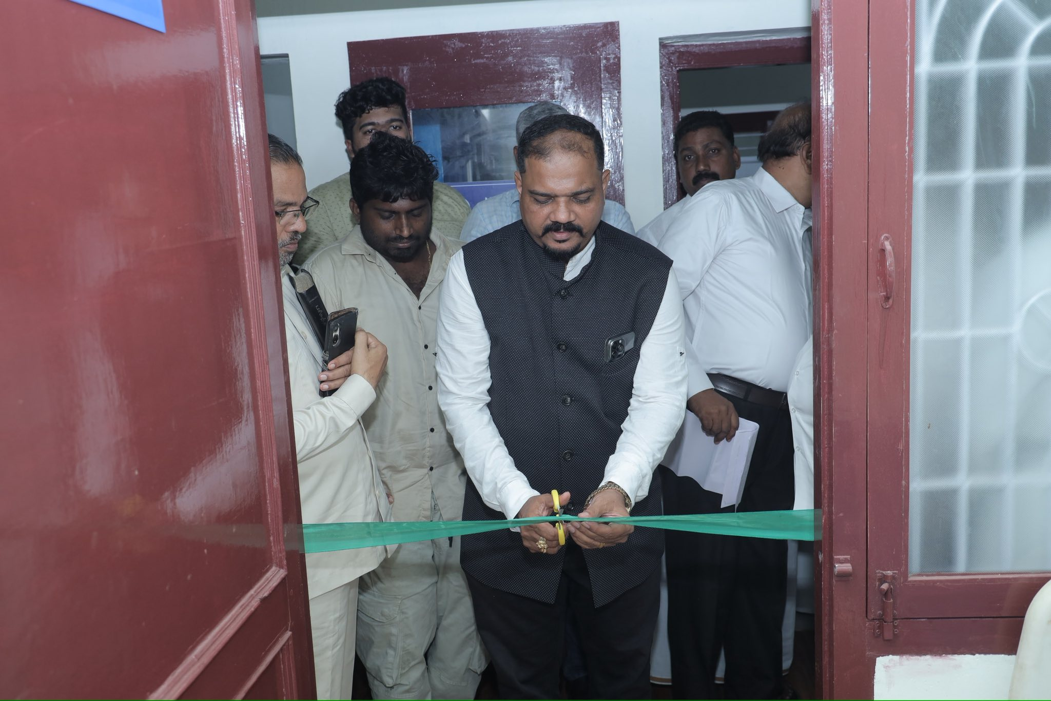 Ward Inauguration: Cutting the Ribbon at Dr. Mano Hospital De-addiction Centre in Kanyakumari District