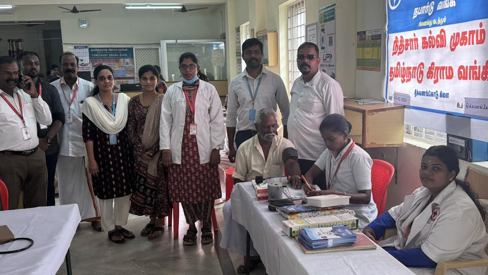 Community Health Initiative: Medical Professionals & Volunteers at Free Health Camp