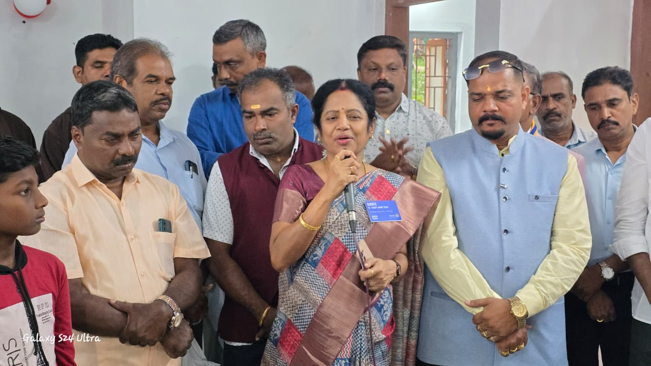 Annai Illam Project: Community Leaders & Officials at Housewarming Celebration