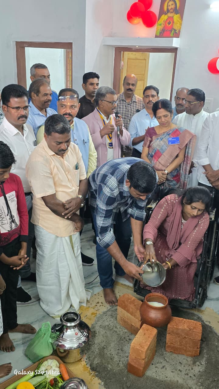 Traditional Housewarming Ritual: Annai Illam Project Celebrates New Homes for Families